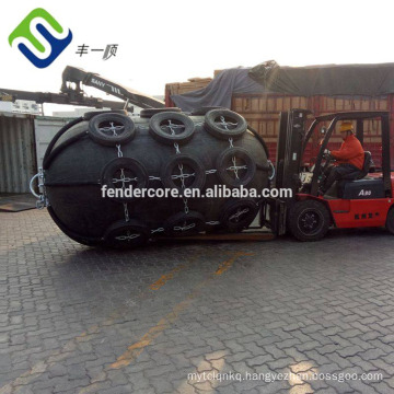 Rubber cushion Rubber LNG LPG projects use rubber pontoon fender